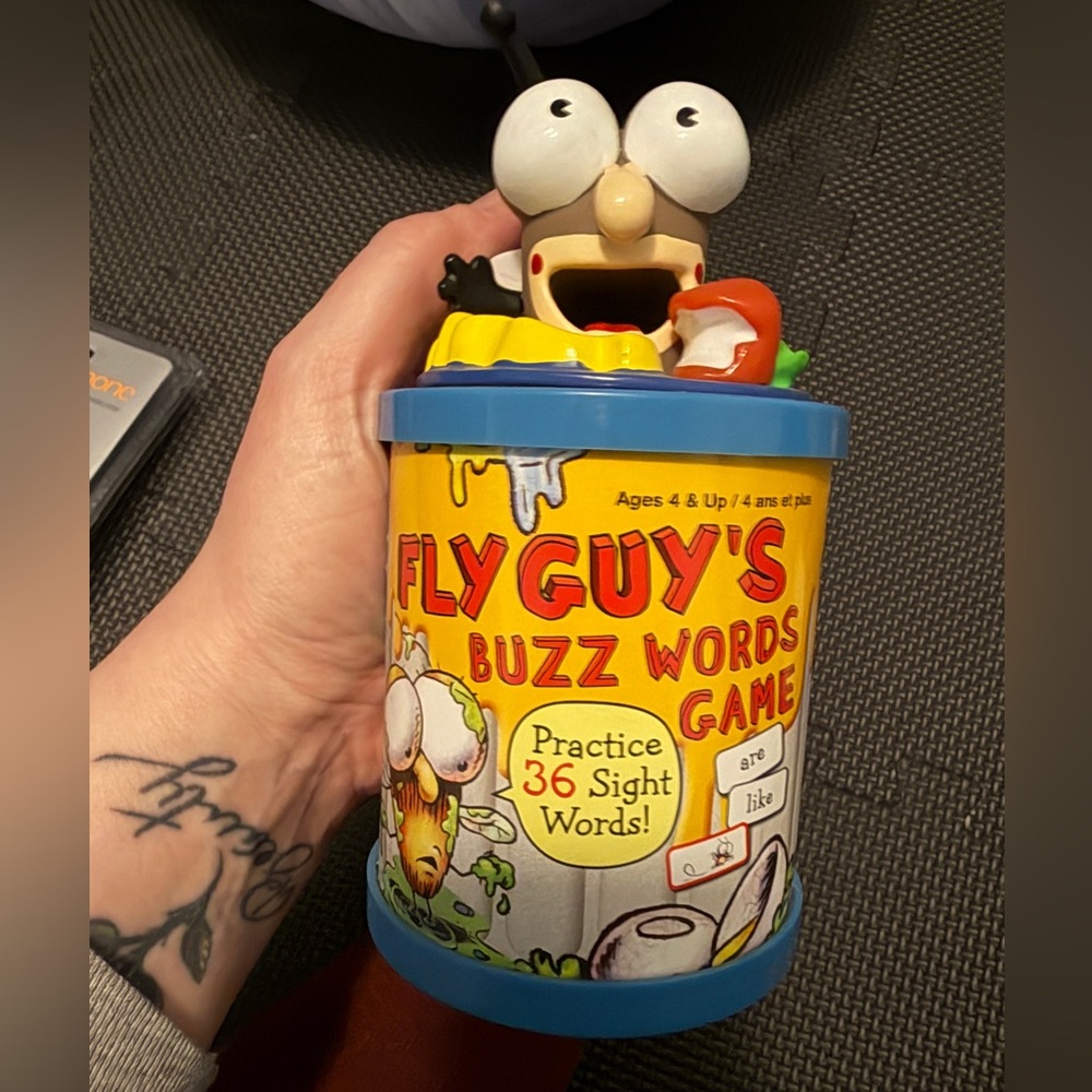 Fly Guy's Buzz Words Game - Blue and Yellow